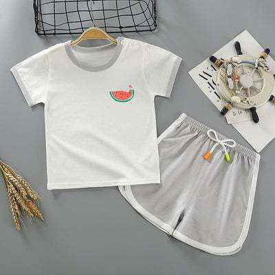 Conjunto Infantil de Dos Piezas en Algodón con Manga Corta - Image 7