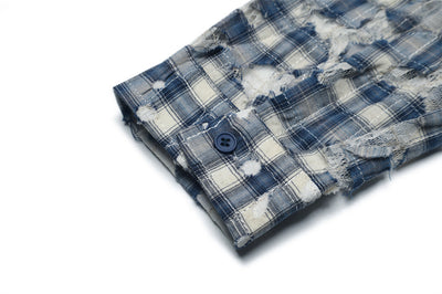 Camisa de Cuadros Manga Larga para Hombre - Estilo Versátil - Image 15