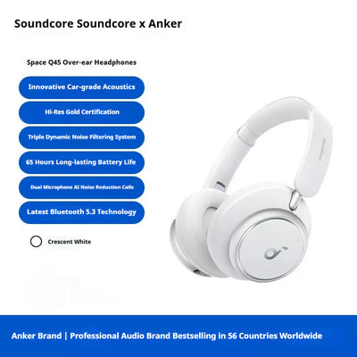 Auriculares Inalámbricos Blancos Over-Ear - Image 6