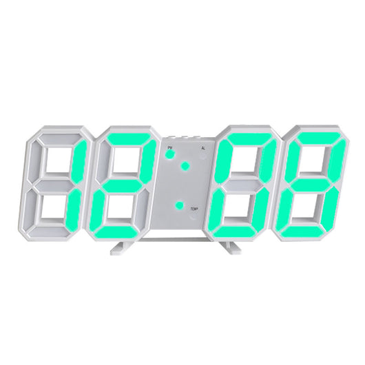 Reloj de Pared Digital LED con Alarma, Temperatura y Termómetro - Image 6
