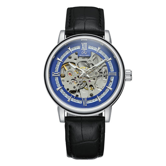 Reloj Mecánico Hombre Estilo Europeo Diseño Calado Elegante - Image 8