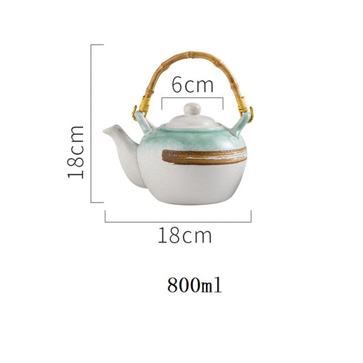 Juego de Tetera y Tazas de Cerámica Japonesa Artesanal - Image 18