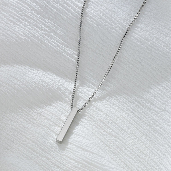 Collar Cilindro Acero Inoxidable Personalizado con Nombre
