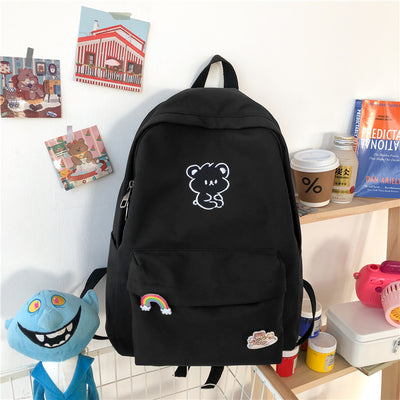Mochila Escolar Coreana para Estudiantes de Secundaria - Estilo Ins Trendy - Image 4