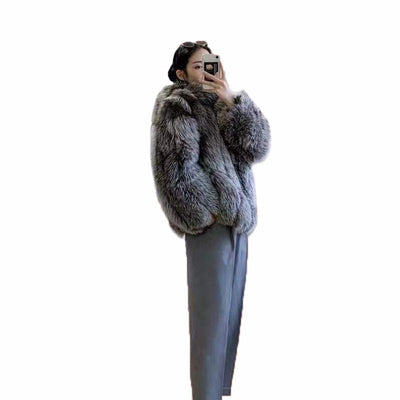 Abrigo de Piel Coreano para Mujer - Elegancia y Calidez - Image 13