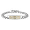 Pulsera Calavera Luminosa en Acero Titanio para Hombre