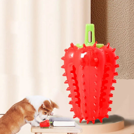 Juguete Interactivo para Dentición de Perros con Diseño de Chile - Image 6