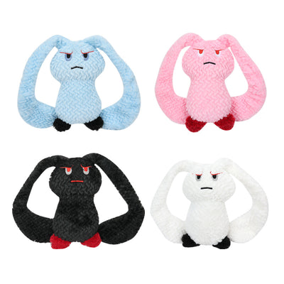 Juguete de Dentición para Perros Conejo Chirriante Peluche Masticable Portátil - Image 14