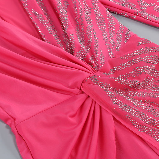 Jumpsuit Elegante Escotado con Lentejuelas y Strass - Image 16