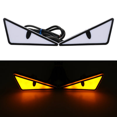 Luces Decorativas Triangulares para Motocicleta - Accesorios LED Modificados - Image 4