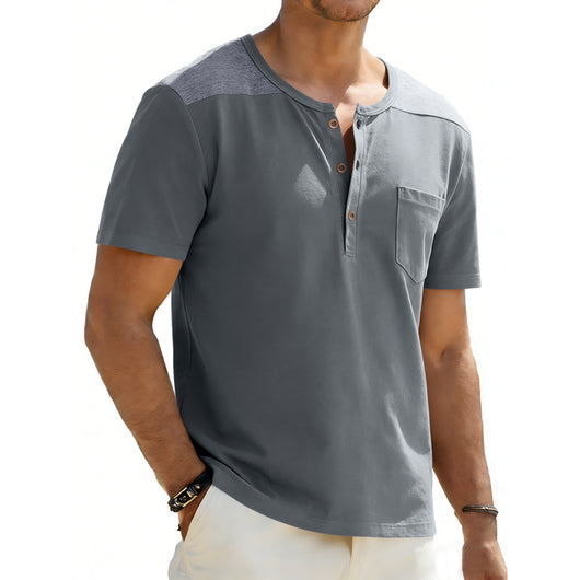 Camiseta Holgada Transpirable de Manga Corta para Hombre - Image 39