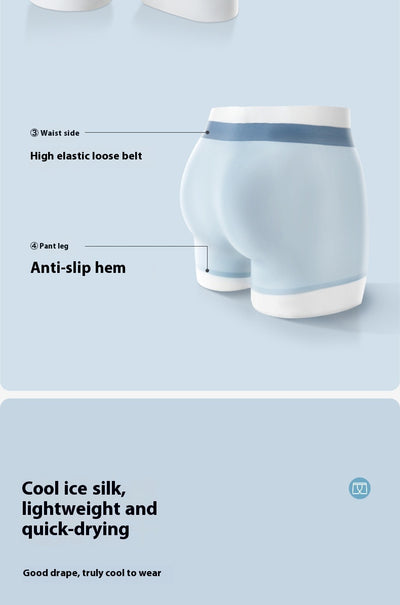 Shorts Refrescantes para Hombre Ice Silk con Grafeno Antibacteriano - Image 13