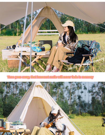 Carpa Pirámide Impermeable Oxford para Camping e Interior - Image 9