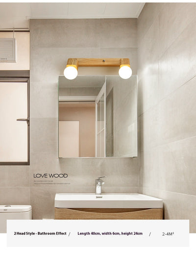 Lámpara LED de Pared con Espejo para Dormitorio - Diseño Creativo - Image 10