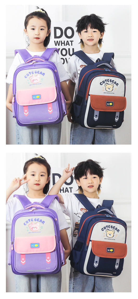 Mochila Escolar Ergonómica de Gran Capacidad con Protección Dorsal - Image 19