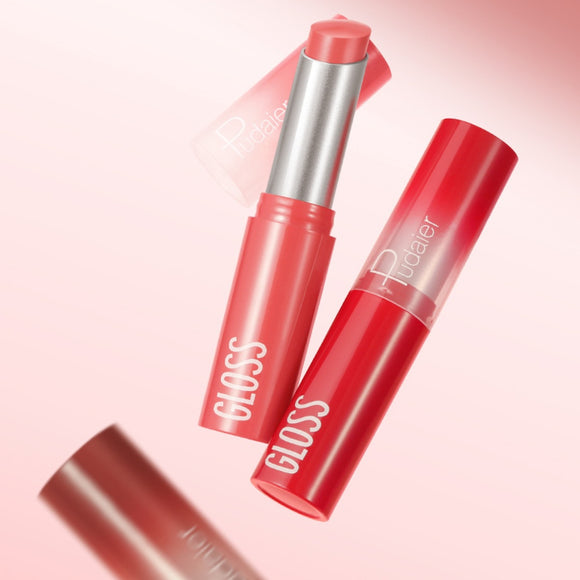 Labial Espejo Agua con Brillo Mate y Shimmer