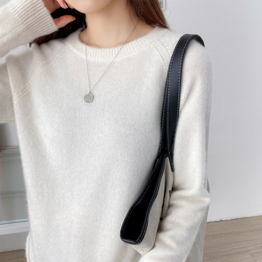 Suéter Básico para Mujer Cuello Redondo - Diseño Minimalista - Image 4