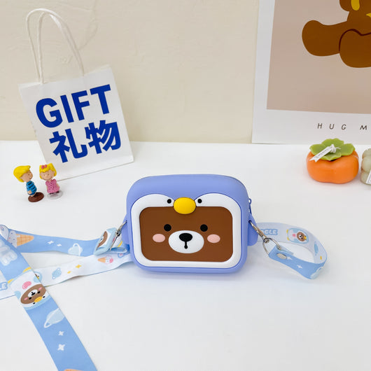 Bolsa Crossbody de Silicona Mini Adorable para Niños - Image 11