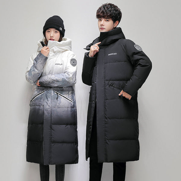 Parka Larga de Plumas para Pareja - Edición Invierno