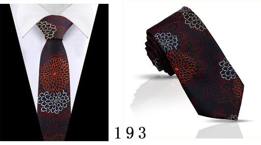 Corbata Casual Ejecutiva de Poliéster Jacquard para Hombre - Image 74