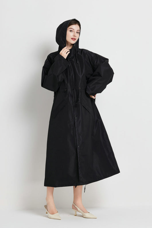 Gabardina Impermeable de Largo Medio para Mujer - Image 7