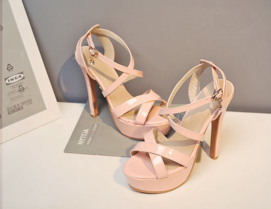 Sandalias de Tacón Alto Talla Grande para Mujer - Image 17