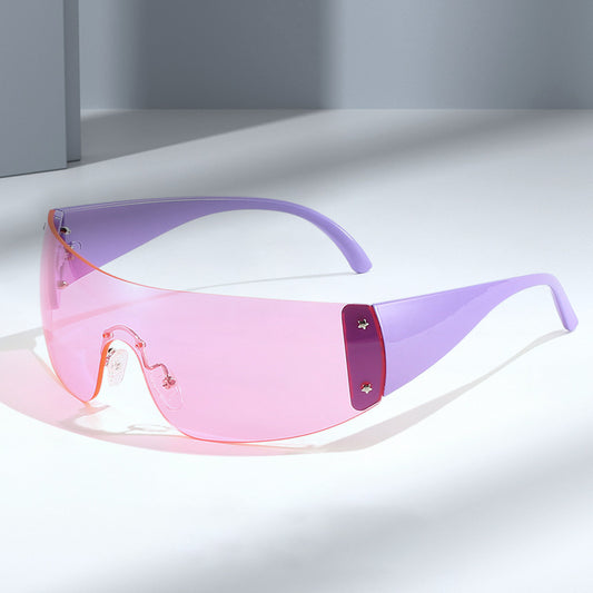 Gafas de Sol Sin Marco Pentagram Siamés