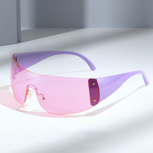 Gafas de Sol Sin Marco Pentagram Siamés