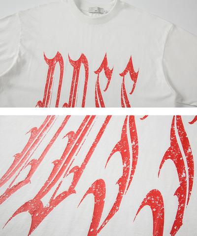 Camiseta Estampada Doble Cara West Coast - Manga Corta Suelta - Image 19