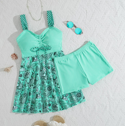Traje de Baño Deportivo con Falda Conservadora para Mujer - Image 2