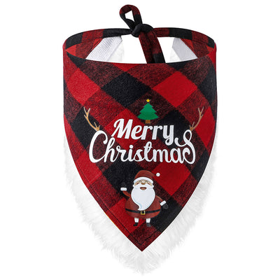 Pañuelo Navideño de Encaje para Perros - Bandana Festiva Elegante - Image 8