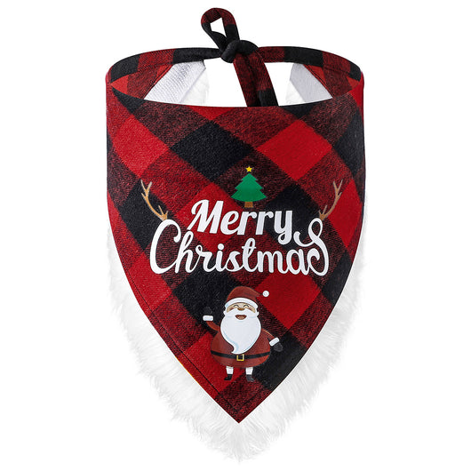 Pañuelo Navideño de Encaje para Perros - Bandana Festiva Elegante - Image 8