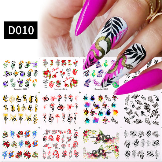 Calcomanías de Diseño de Uñas Arcoíris con Transferencia DIY - Image 9