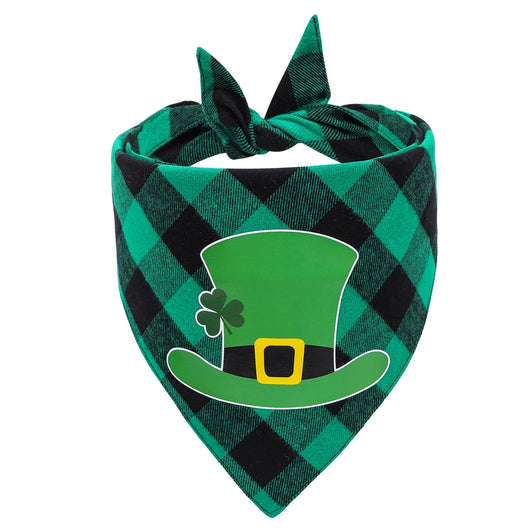 Pañuelo Triangular para Perros - Bandana Absorbente Festival Irlandés