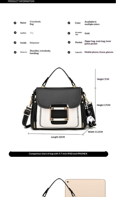 Bolsa Tote Crossbody de Gran Capacidad con Correa Ajustable - Image 10