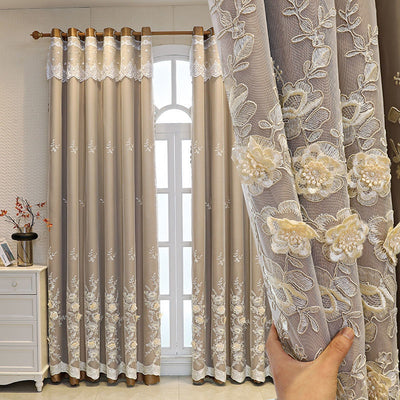 Juego de Cortinas Dobles Abiertas para Dormitorio - Acabado Elegante para Bodas y Hogar - Image 8