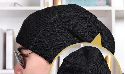 Gorro de Moda Liso con Letras para Mantener el Calor - Image 12