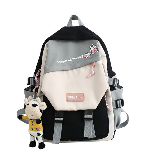 Mochila Escolar Deportiva de Viaje - Tela Oxford Resistente Estilo Coreano - Image 2