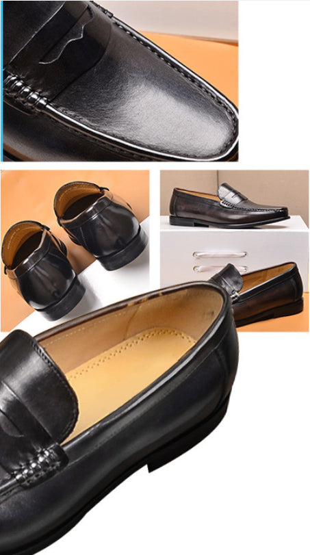 Zapatos Casuales de Cuero Transpirable para Hombre - Image 5