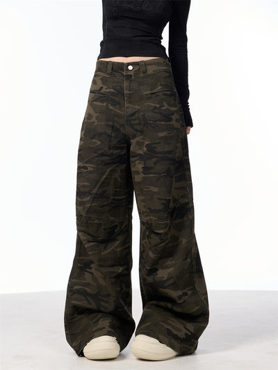 Pantalones Vaqueros Camuflaje Cintura Alta para Mujer - Comodidad y Estilo - Image 7
