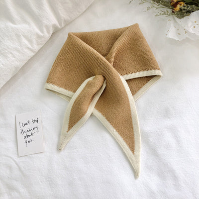 Chal Triangular Tejido para Otoño e Invierno - Bufanda Elegante para Mujer - Image 18