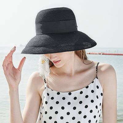 Sombrero Cubo Plegable para Mujer con Moño - Image 8