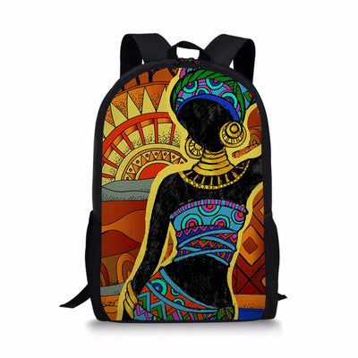 Mochila Escolar Infantil Estilo Africano - Image 8