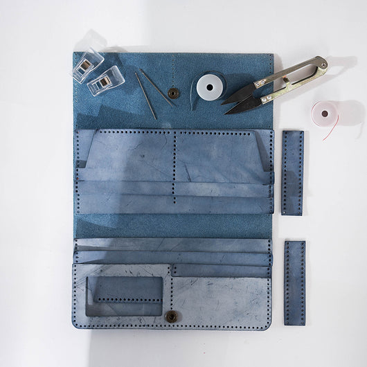 Material para Billetera Artesanal de Cuero con Acabado Mate Encerado - Image 13