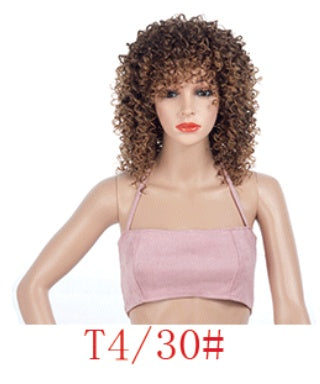 Peluca Afro Multicolor con Rizos Pequeños - Image 10