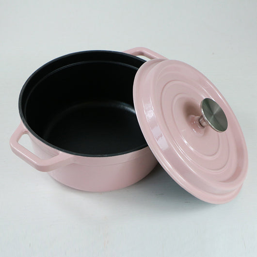 Olla de Sopa Esmaltada de Hierro Fundido 22cm - Cacerola Profesional - Image 2