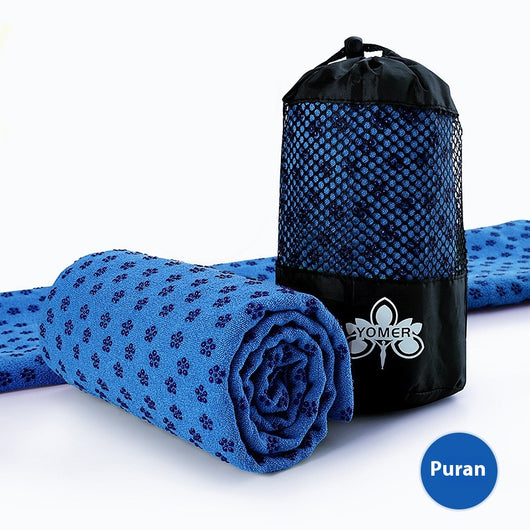 Toalla Antideslizante Absorbente de Yoga con Partículas de Agarre - Image 11