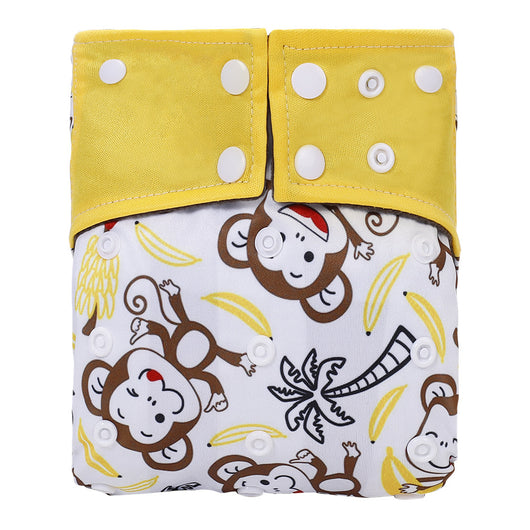 Pañal de Tela Reutilizable Bambú Carbón con Estampado Digital - Image 32