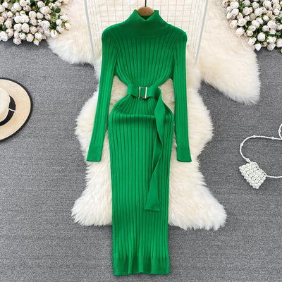 Vestido Ajustado de Punto Elástico Realzador - Image 15