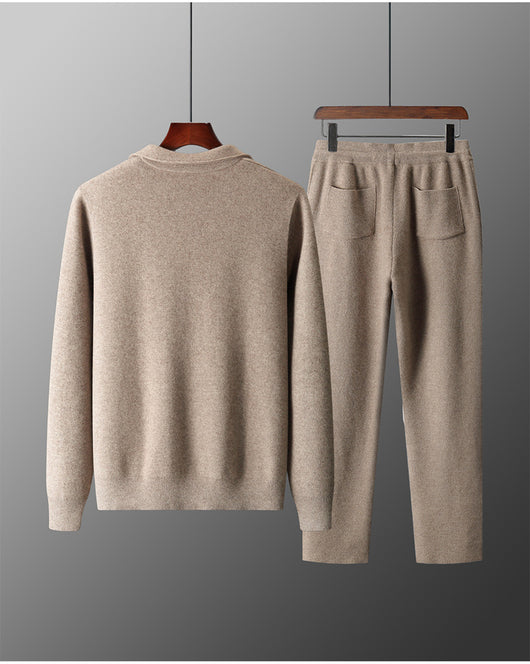 Cardigan Saco Tejido Oversize con Solapas Gruesas para Hombre - Image 20